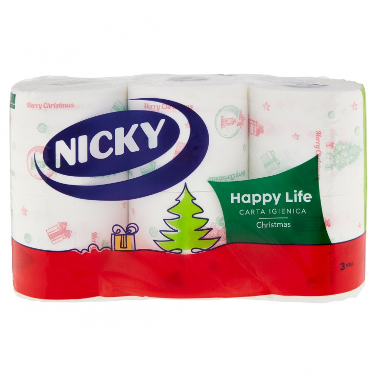 CARTA IG.NICKY CHRISTMAS 3V PZ.6                  