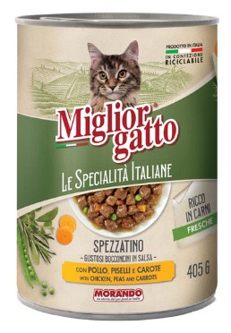 MORANDO GATTO SPEC.ITALIANE BOCC.POLLO-PIS.GR.405 