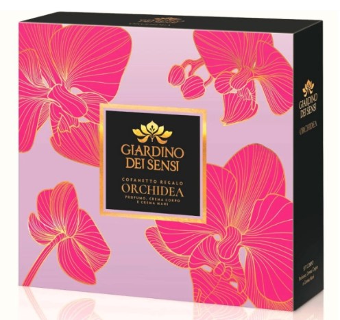 CONF.REGALO ORCHIDEA PROFUMO+DOCCIA GIARDINO SENSI