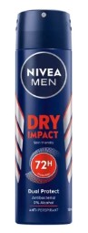 DEO NIVEA FOR MEN SPRAY DRY IMPACT ML.150         