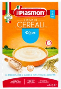 CREMA CEREALI RISO PLASMON GR.200                 