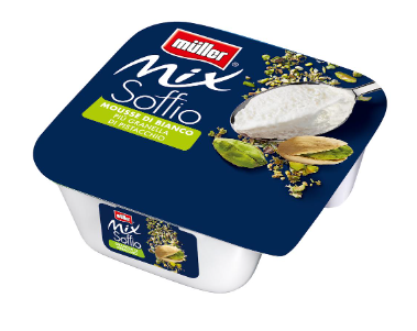 YOGURT MULLER MIX SOFFIO PISTACCHIO GR.150        