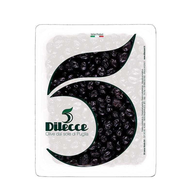 OLIVE NERE AL FORNO DILECCE KG.2 VASCHETTA        