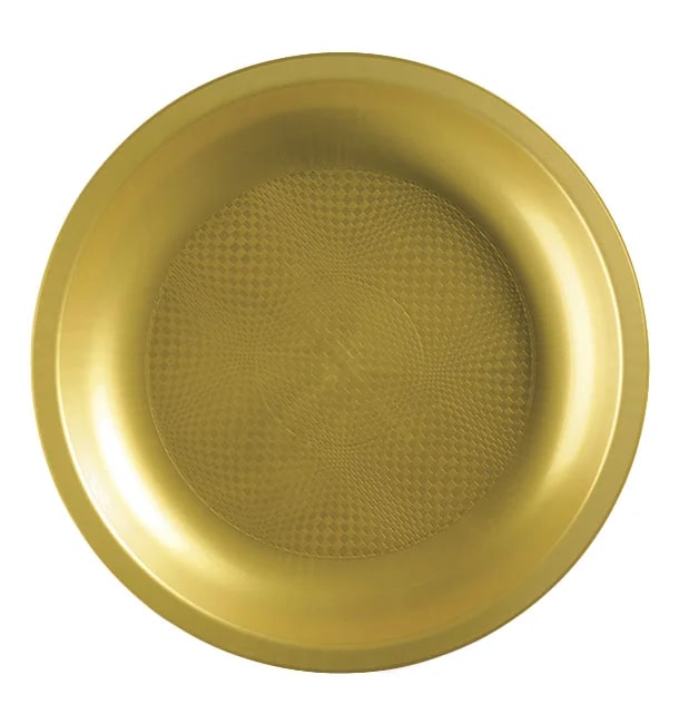 PIATTI PIANO ORO PZ.6 GOLDPLAST EXPO              