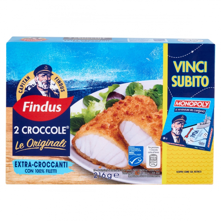 2 CROCCOLE LE ORIGINALI FINDUS G216               