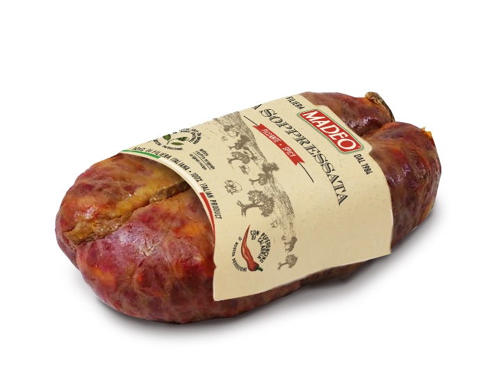 SOPPRESSATA MADEO PICCANTE AL KG.                 