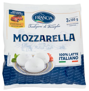 MOZZARELLA FRANCIA GR.100X3                       