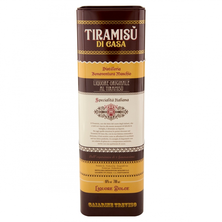 LIQUORE TIRAMISU'DI CASA CL.70 LATTA              