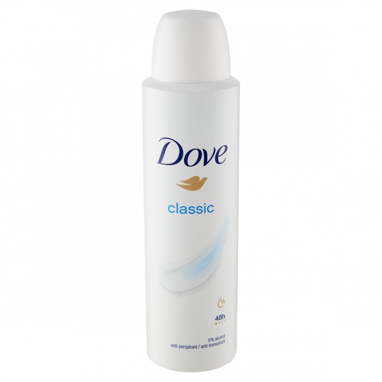 DEO DOVE SPRAY CLASSIC 48H.ML.150                 