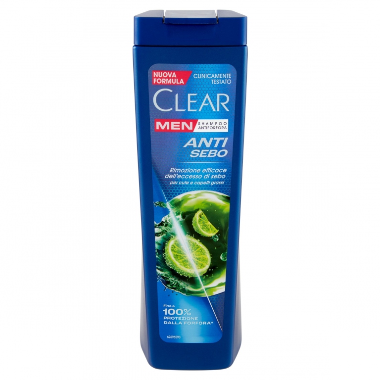 SHAMPOO CLEAR BLU ML.225 ANTI SEBO                