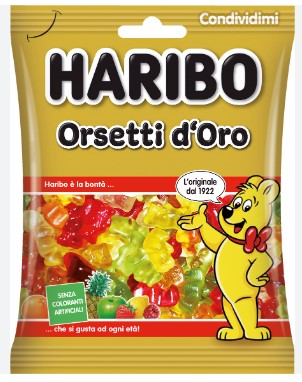 CARAMELLE HARIBO GOLDBEARS GR.250                 