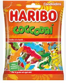 CARAMELLE HARIBO COCCODRI GR.100 BS               