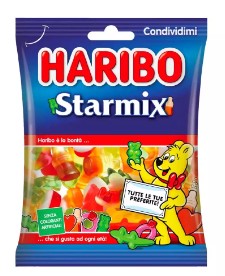 CARAMELLE HARIBO STARMIX GR.100 BS                