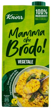 BRODO KNORR LIQUIDO VEGETALE LT.1 BK              