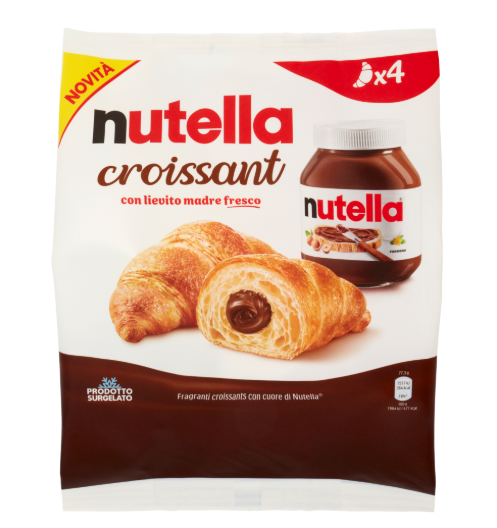 FERRERO NUTELLA CROISSANT T4X11 GR.340            