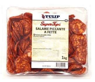 SALAME PICCANTE A FETTE KG.1 TULIP                