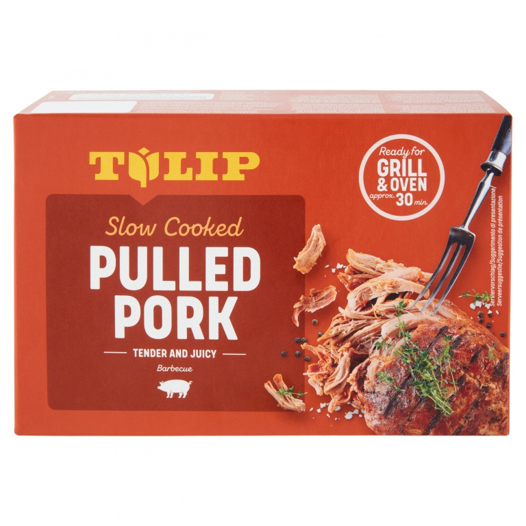PULLED PORK GR.550 TULIP SPALLA DI SUINO          