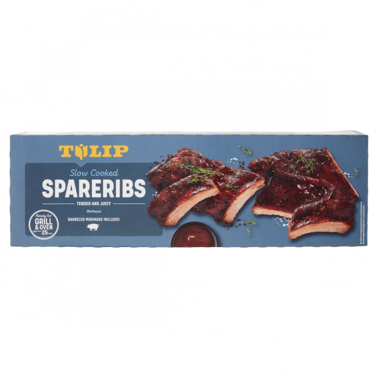 SPARERIBS GR.550 TULIP COSTINE DI SUINO COTTE     