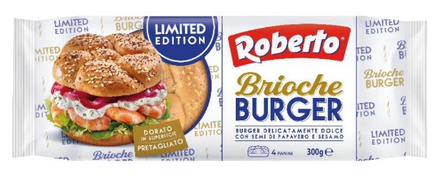 ROBERTO PANE BRIOCHE BURGER GR.300                