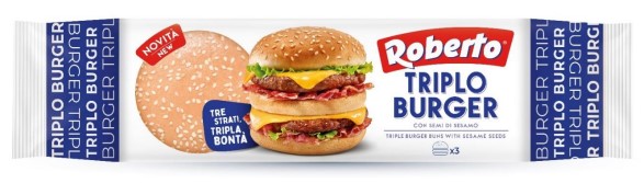 ROBERTO PANE TRIPLO BURGER GR.240                 