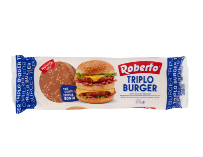 ROBERTO PANE TRIPLO BURGER GR.240                 