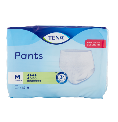 PANN.INCONT.TENA PANTS DISCRET MEDIUM X12         