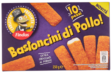 BASTONCINI DI POLLO FINDUS G250                   