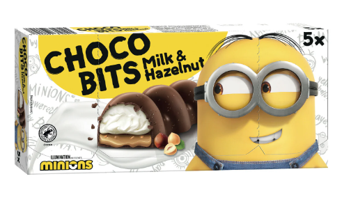 MINIONS SNACK CIOCCOLATO T5X20,5 FRESCO           