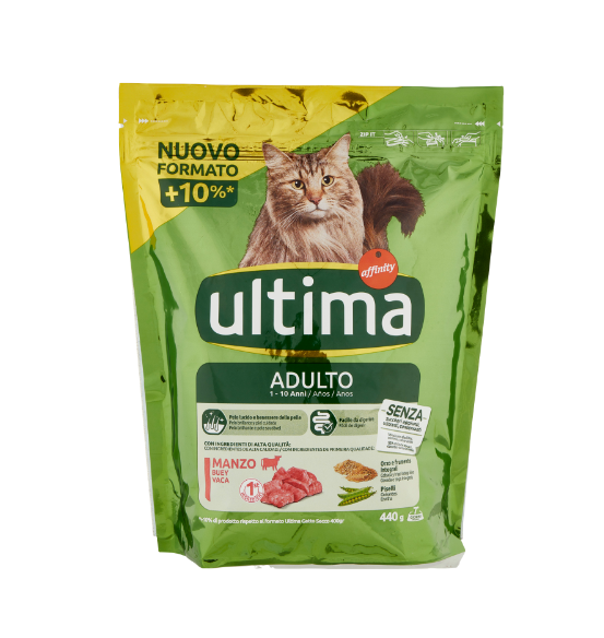 ULTIMA GATTO MANZO E RISO GR.440                  