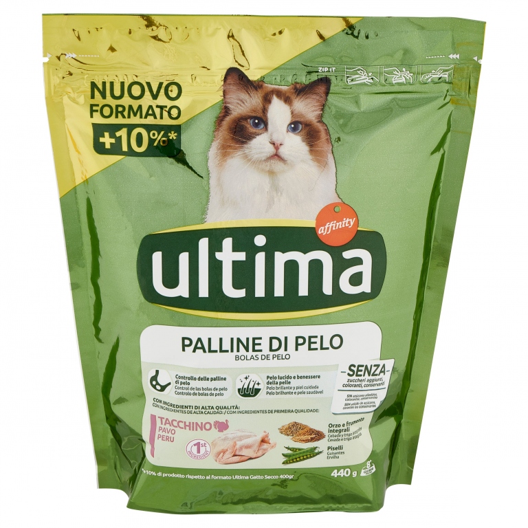 ULTIMA GATTO HAIRBALL GR.440                      