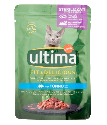 ULTIMA GATTO TONNO STERILIZZATO GR.85             