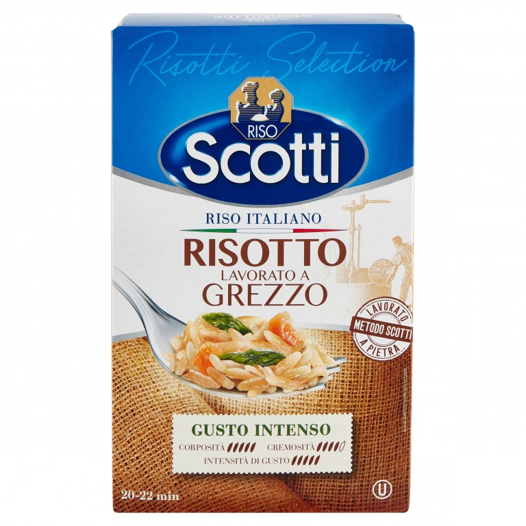 RISO SCOTTI RISOTTO GREZZO KG.1                   