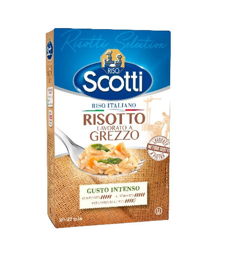 RISO SCOTTI RISOTTO GREZZO KG.1                   