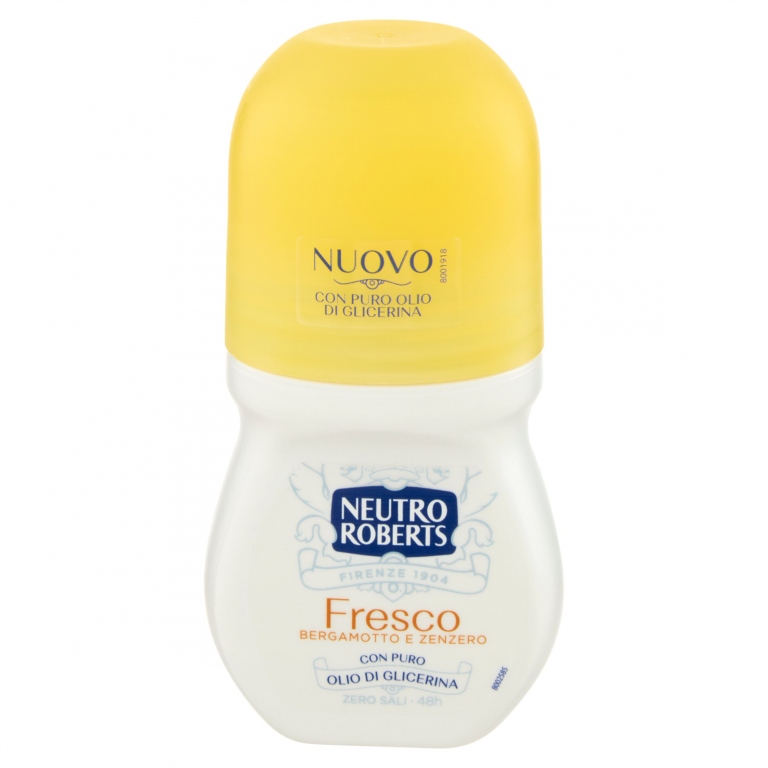 DEO ROBERTS ROLL-ON FRESCO GIALLO ML.50 NEW       