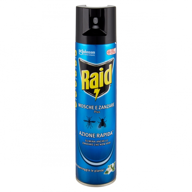 RAID SPRAY MOSC/ZANZARE ML.400 NEW                