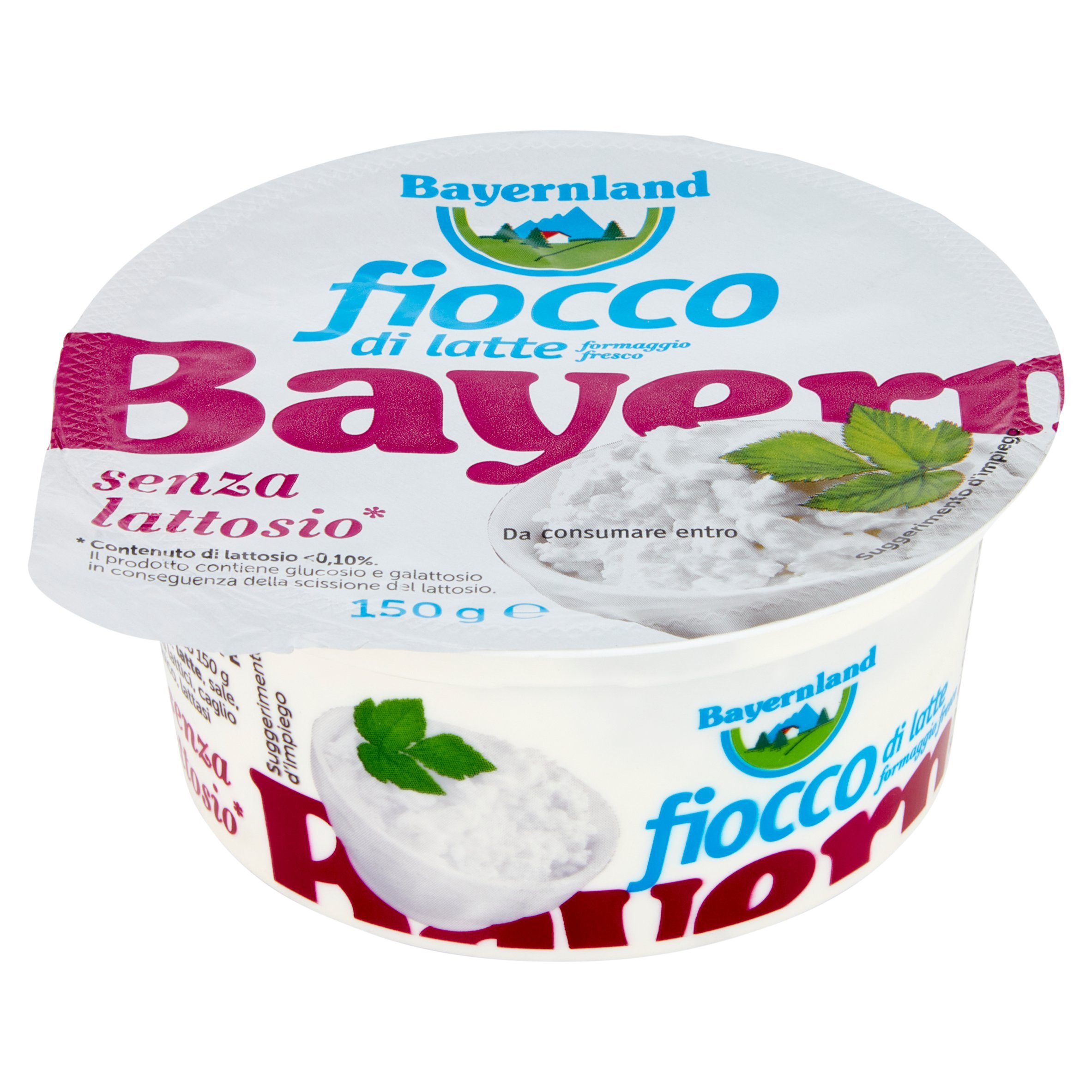FIOCCO SENZA LATTOSIO GR.150 BAYERNLAND           