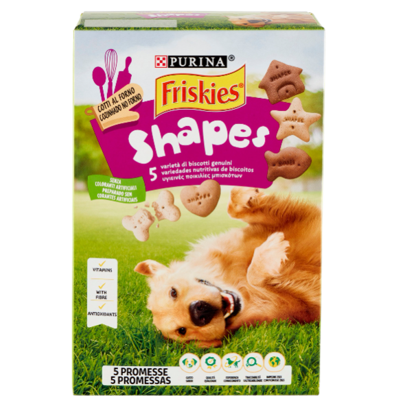 FRISKIES BISCOTTI SHAPES GR.400                   