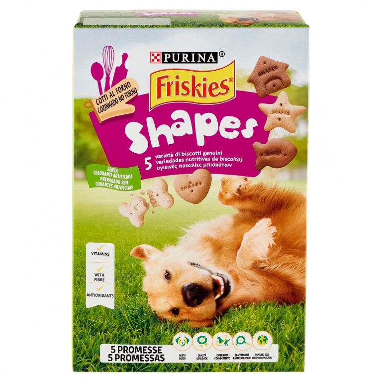 FRISKIES BISCOTTI SHAPES GR.400                   