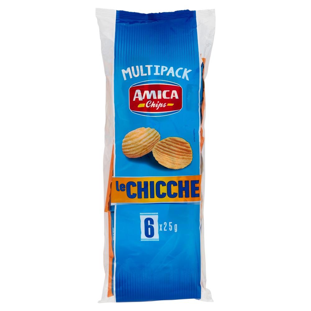 AMICA CHIPS LE CHICCHE MULTIPACK GR.25X6          