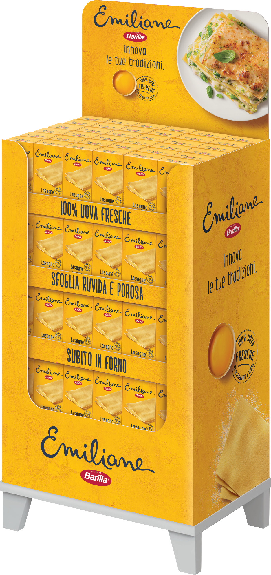 EXPO BARILLA UOVO N.199 LASAG.G.GR.500 PZ.120     