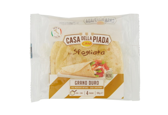 CASA DELLA PIADA PIADINA MINI GRANO DURO GR.100   