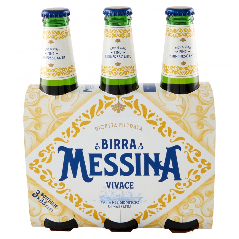 BIRRA MESSINA VIVACE CL.33X3                      