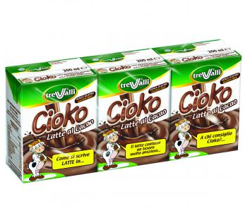 LATTE CACAO CIOKO TRE VALLI ML.200X3              