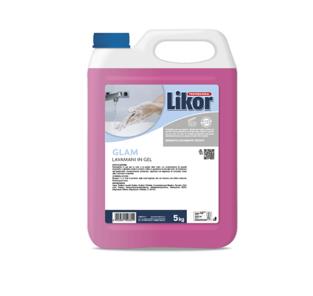 SAP.LIQ.LAVAMANI GEL GLAM LIKOR LT 5              