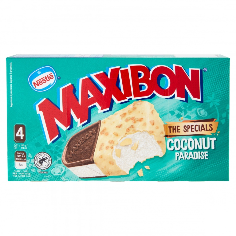 MAXIBON COCONUT PARADISE NESTLE'X4 G228           