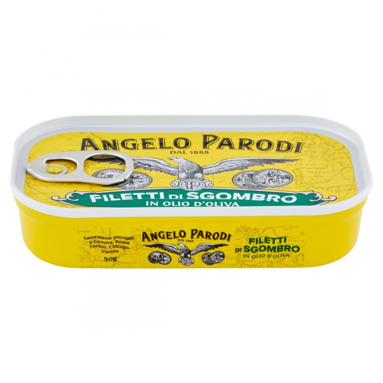 FILETTI DI SGOMBRO A.PARODI GR90 SCATOLA          