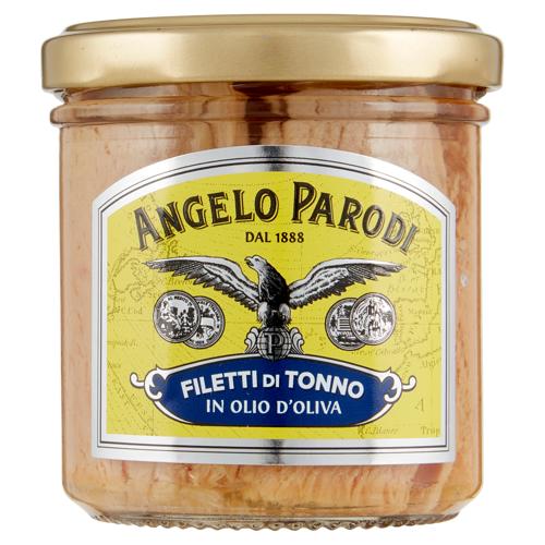 TONNO A.PARODI FILETTO O.O.GR130 VETRO            
