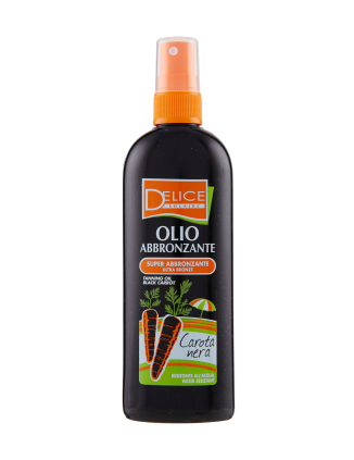 DELICE OLIO SOLARE SPRAY CAROTA NERA ML 150       