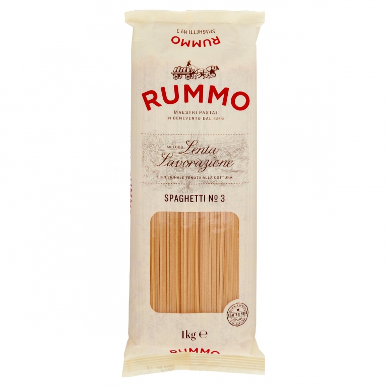 PASTA RUMMO N.3 SPAGHETTI KG.1 PROFESSIONALE      