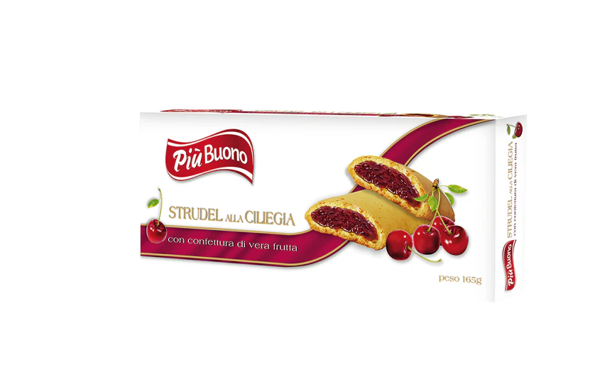 PIU'BUONO STRUDEL CILIEGIA GR.165                 